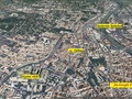 Spalarnia i jej otoczenie. Źródło: Google Earth